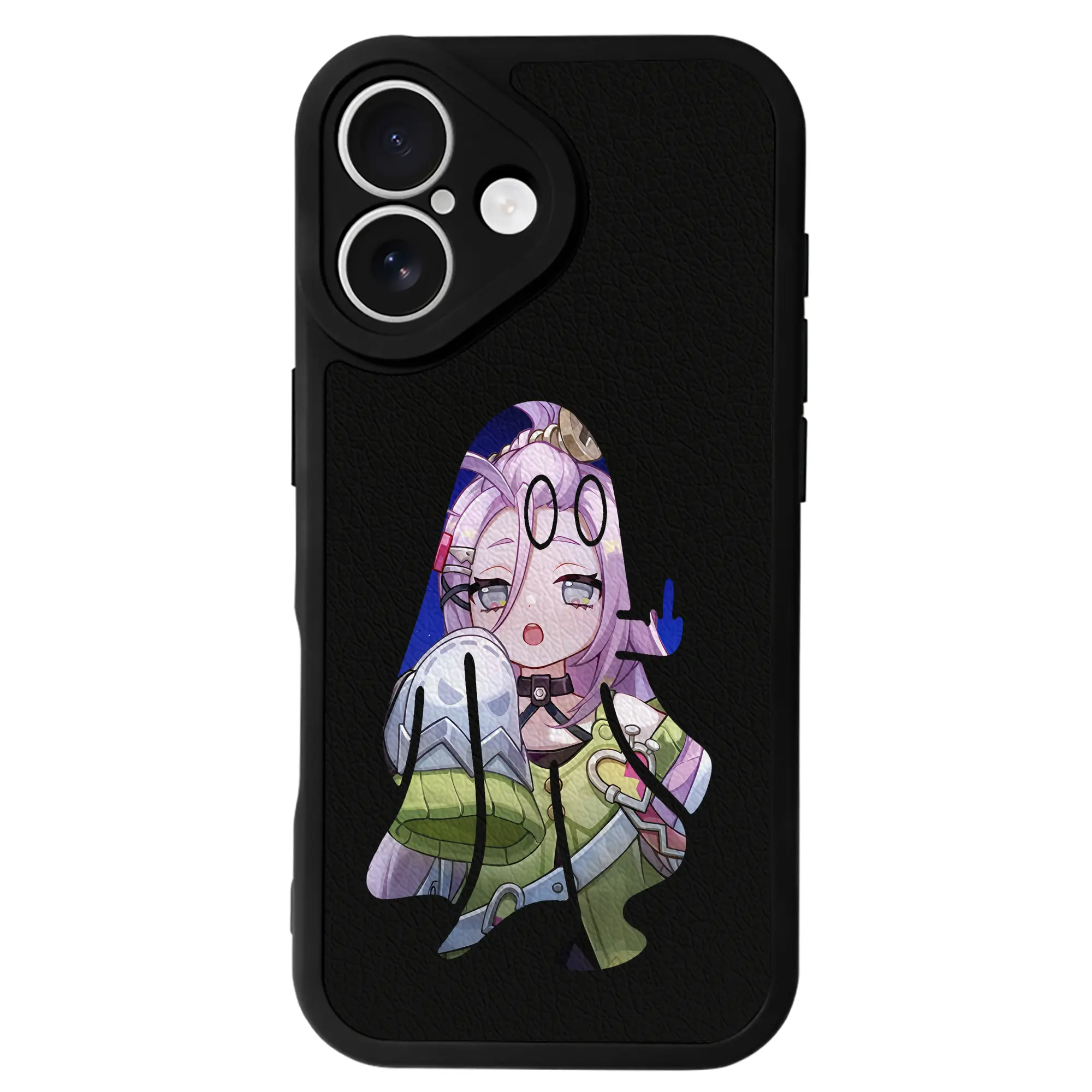 原 神 グッズ アイノ - IPhone 16シリーズ対応 ・ シリコンスマホケース ・ レザー調 ・ 高精度フィット ・ 耐衝撃 ・ ワイヤレス充電対応 ・ 精密カット